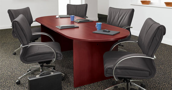 Global Laminate Racetrack Table, Office Tables, North York, Toronto